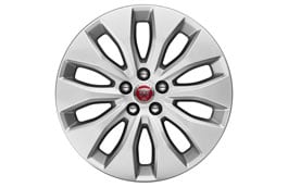 17-дюймовый легкосплавный колесный диск Aerodynamic c десятью спицами и отделкой Silver image