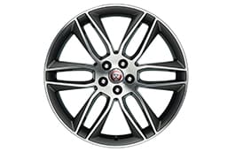20" Style 6003, Diamond Turned with Dark Grey contrast, front