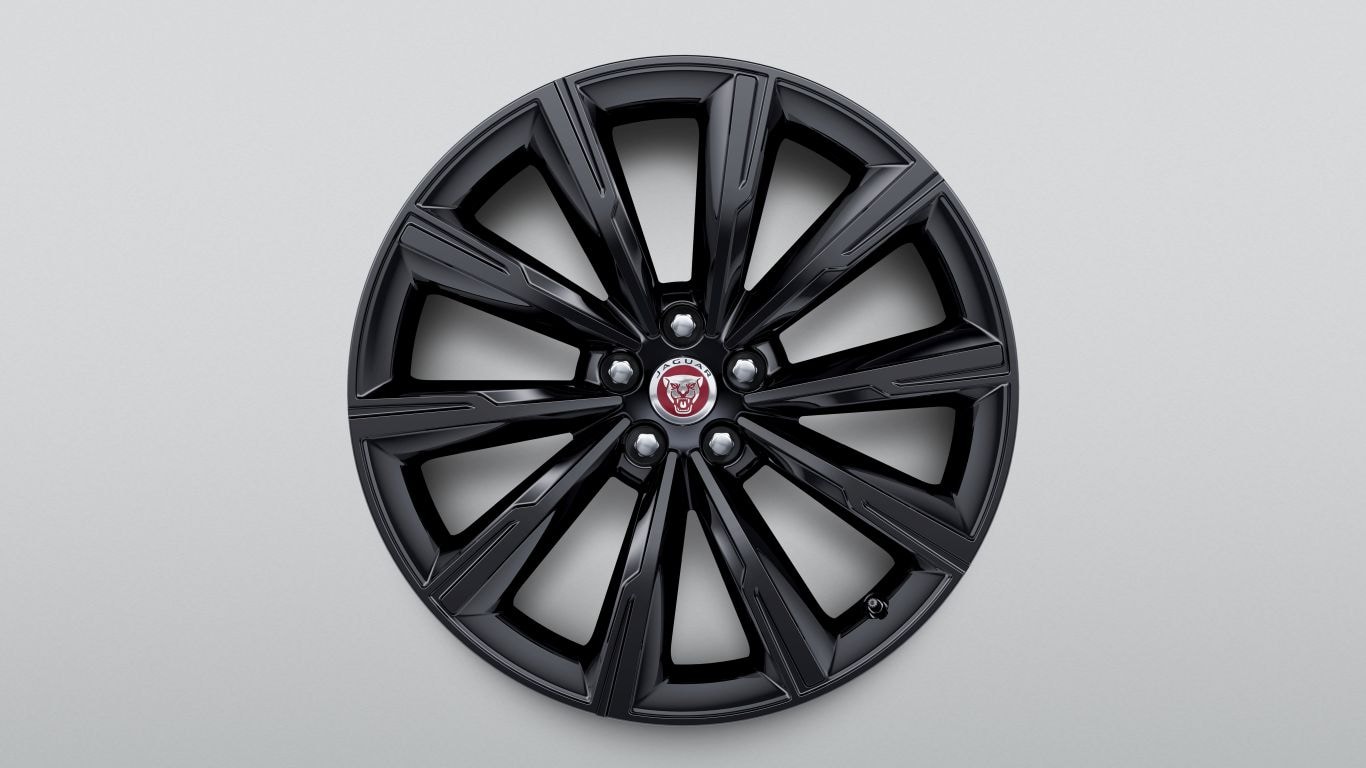 20" Style 1066, Gloss Black, front image