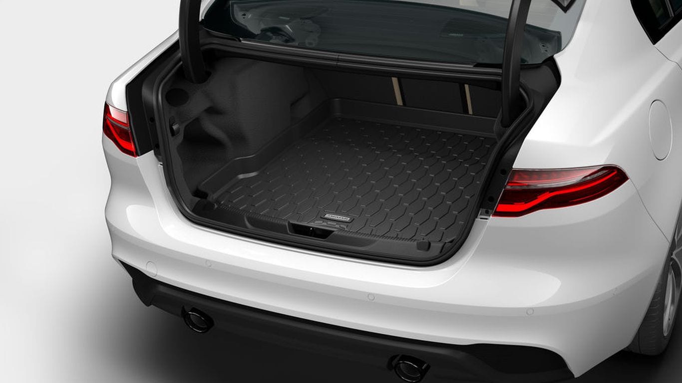 Cargo Space Rubber Liner - with Space Saver Spare Wheel - 20MY onwards image
